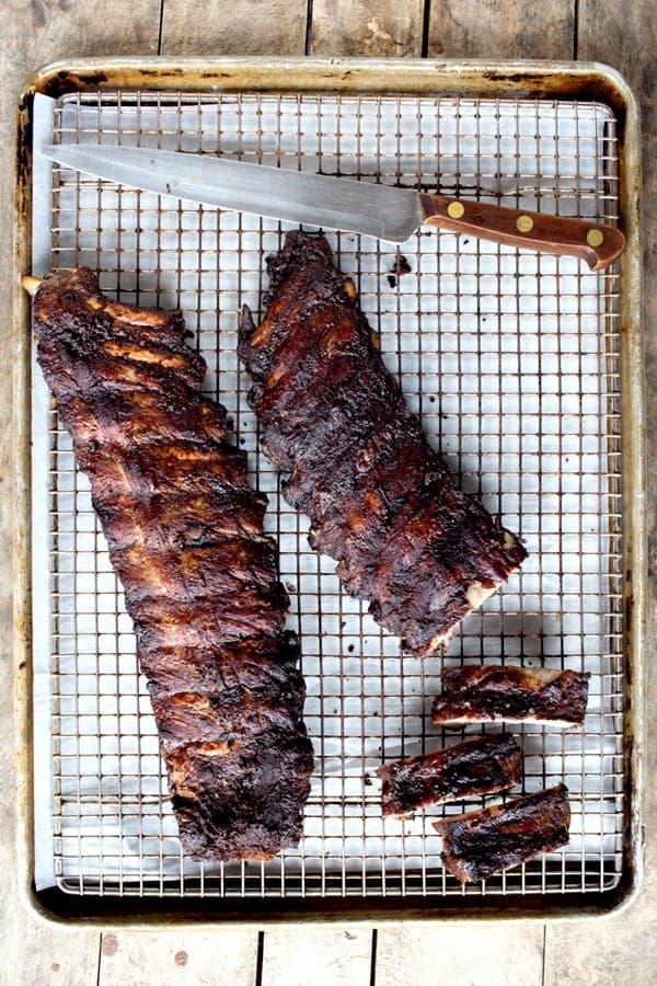 Cocoa-Rubbed Baby Back Ribs