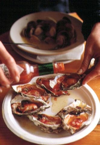 Barbecued Oysters