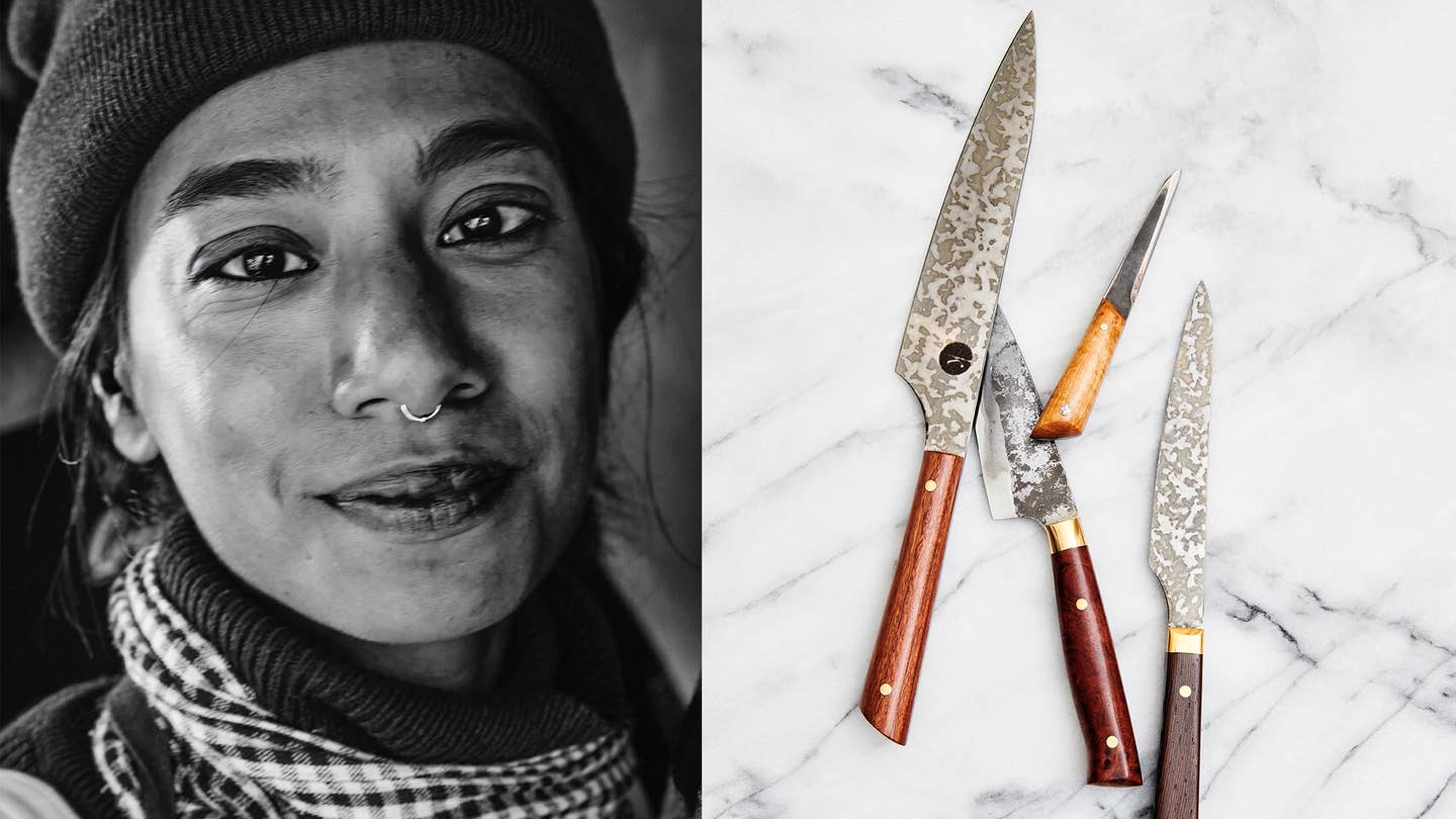 Rhode Island knifemaker Joyce Kutty and her hand-crafted blades Rhode Island knifemaker Joyce Kutty and her hand-crafted blades