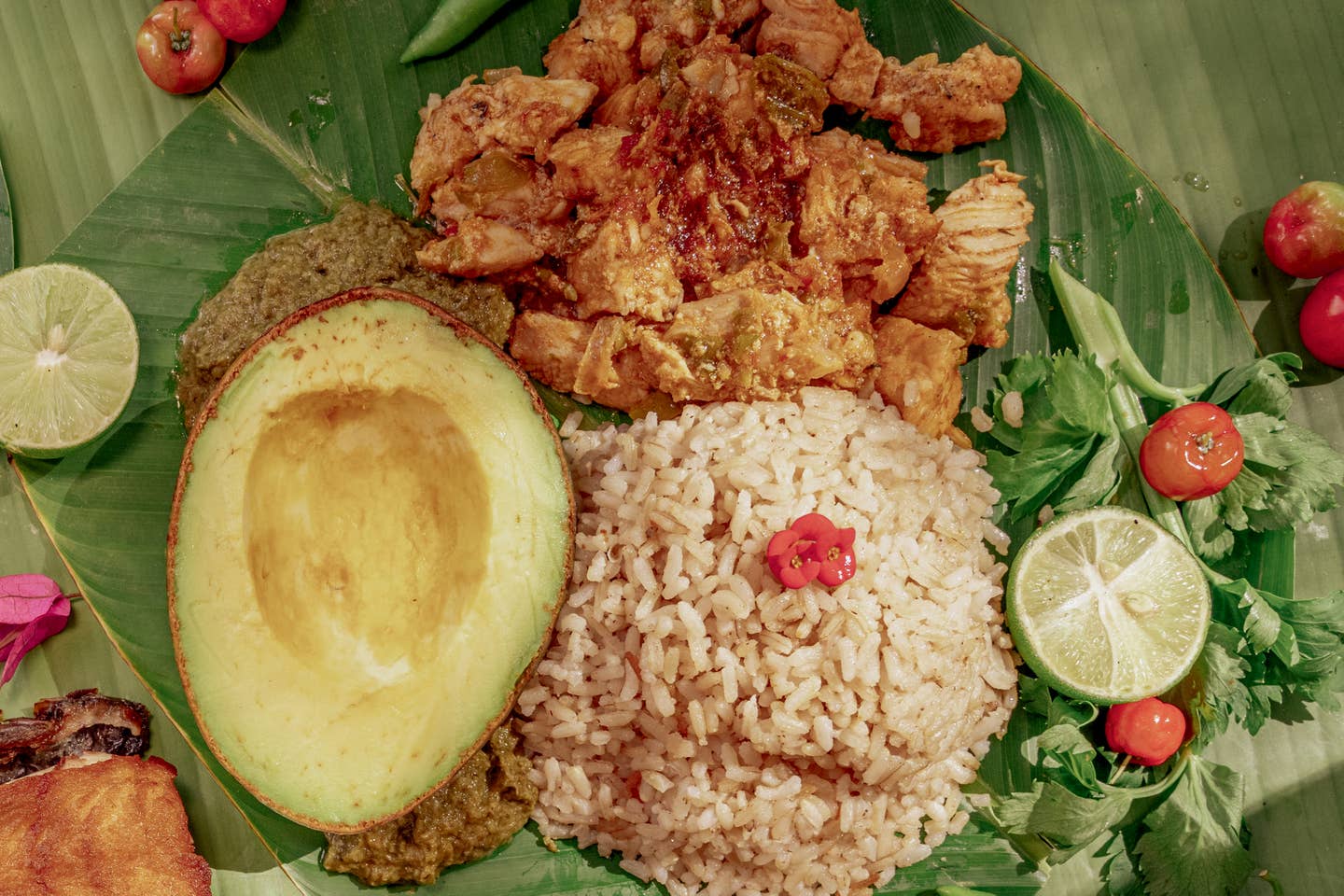 Colombian Stewed Chicken with Achiote and Yam