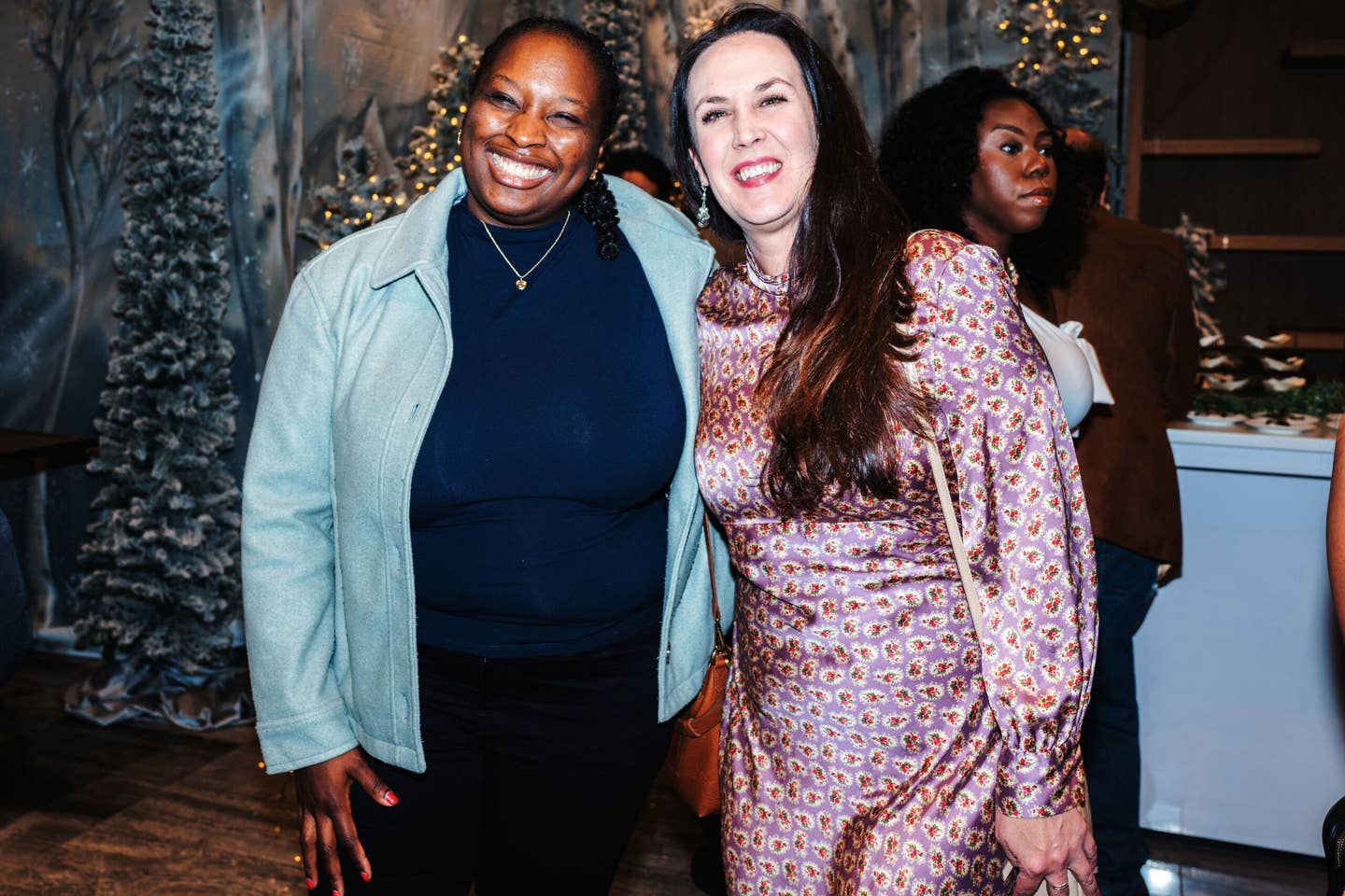 Eater editor Kayla Stewart with writer Amanda Albee.