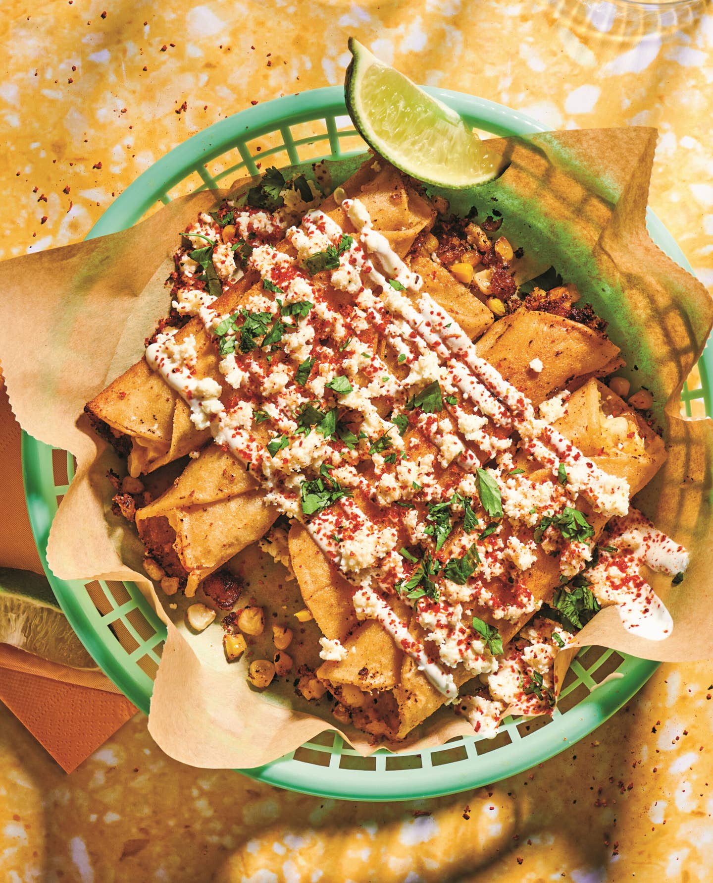 Corn and Potato Taquitos  Corn and Potato Taquitos
