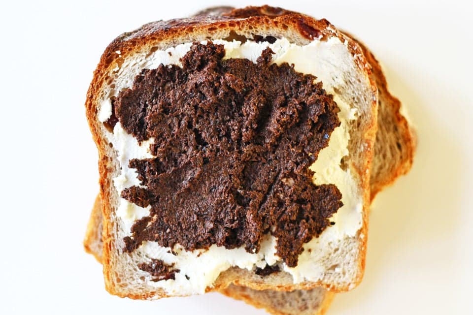 Goat Cheese and Olive Tapenade Sandwich