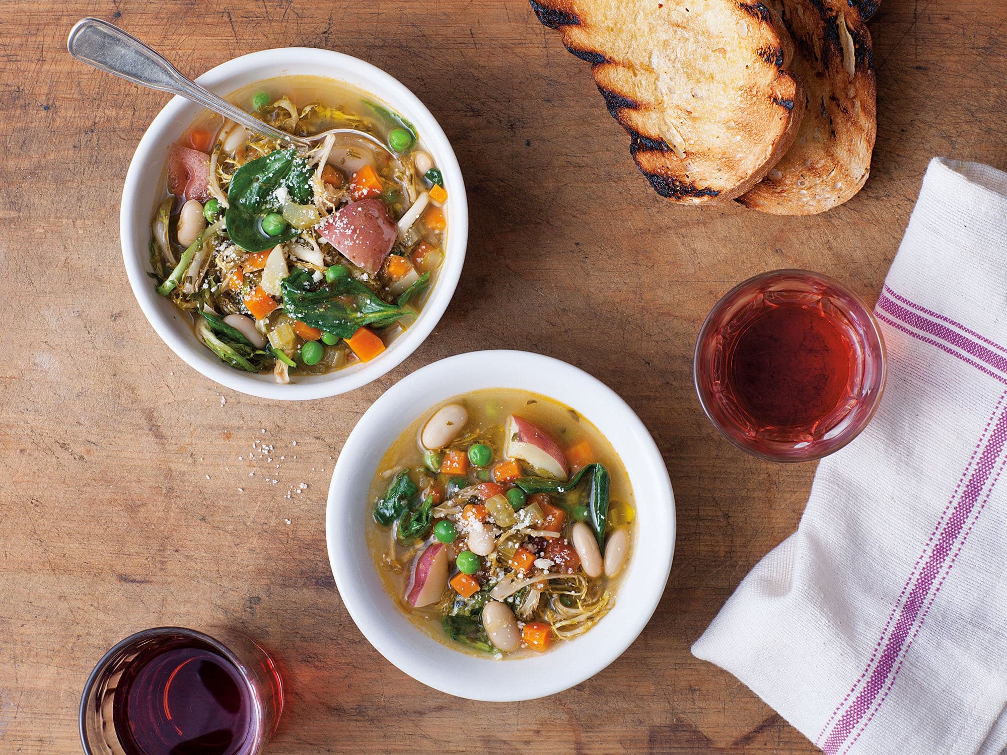 Umbrian Vegetable Soup (Zuppa di Verdure all'Agliata)