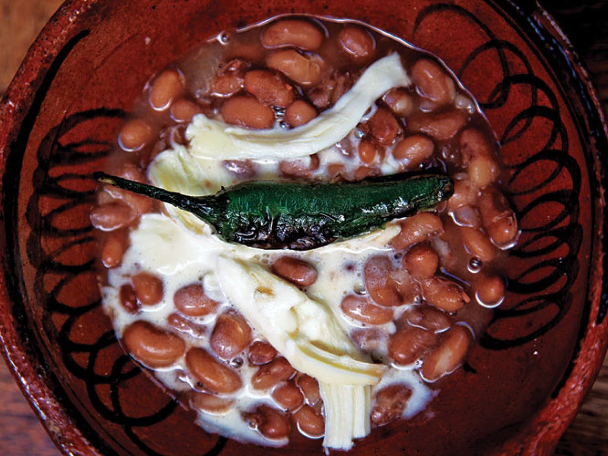 Frijolles de Olla (Stewed "Pot" Beans)