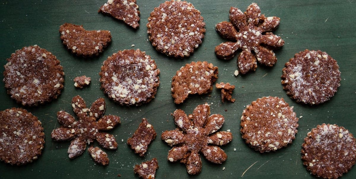Chocolate-Almond Spice Cookies (Basler Brunsli)