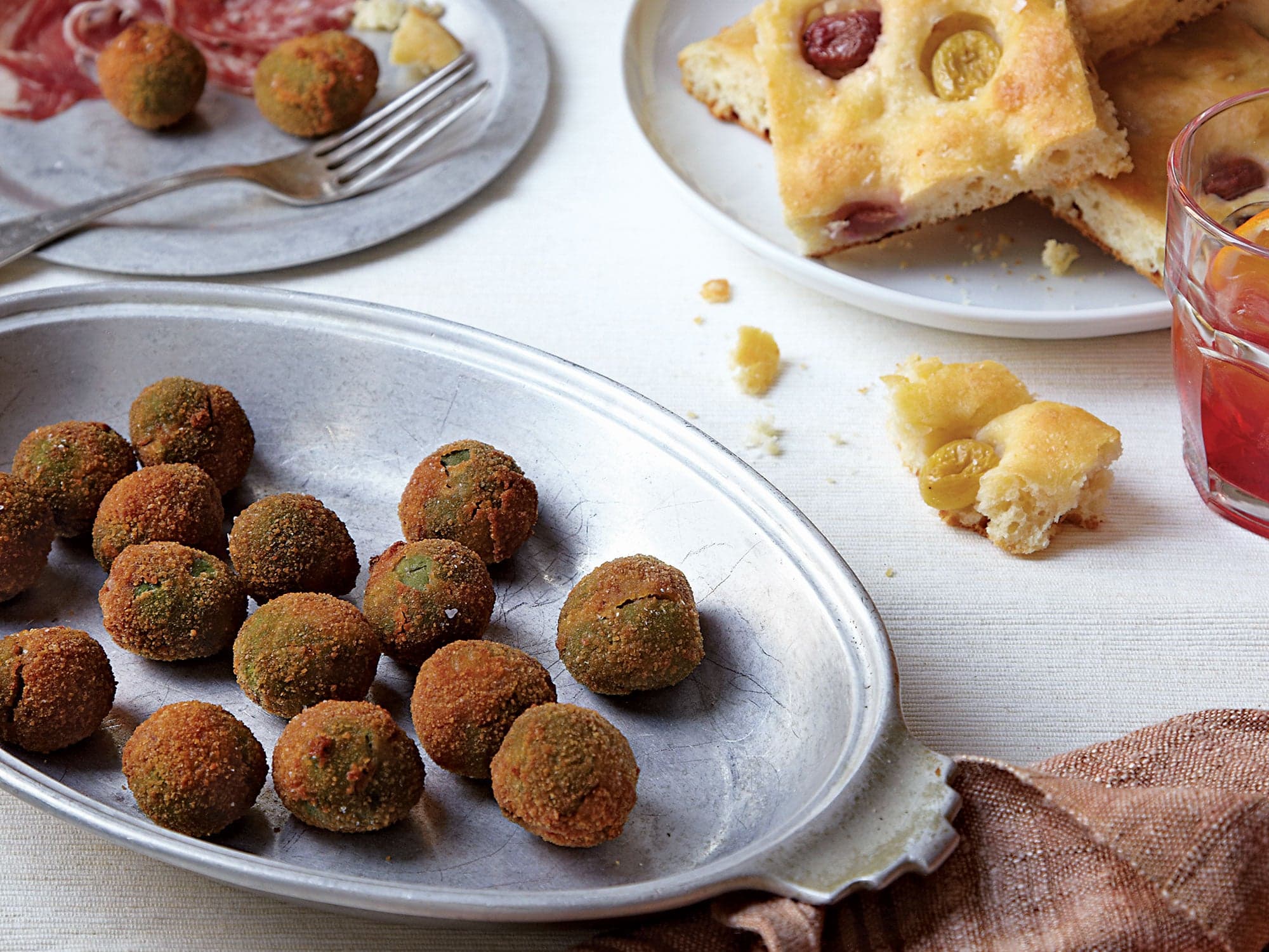 Fried Stuffed Castelvetrano Olives