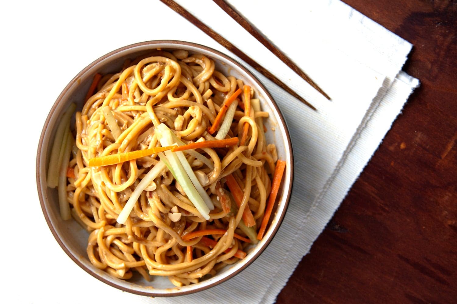 Chinese new year recipes cold sesame noodles