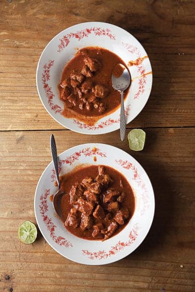 Pork in Red Chile Sauce