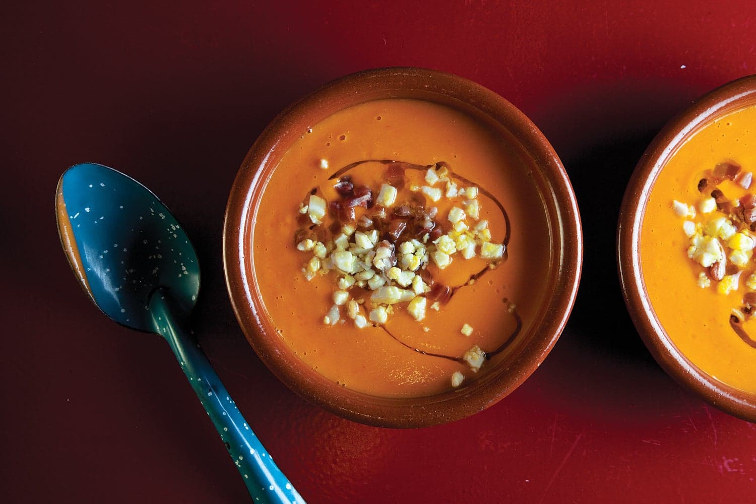 Spanish Chilled Tomato Soup (Salmorejo)