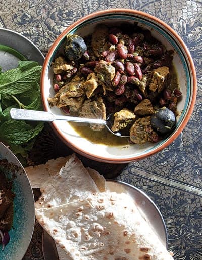 Veal and Kidney Bean Stew (Ghormeh Sabzi)