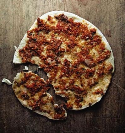 Flatbread with Lamb and Tomatoes (Lahmacun)