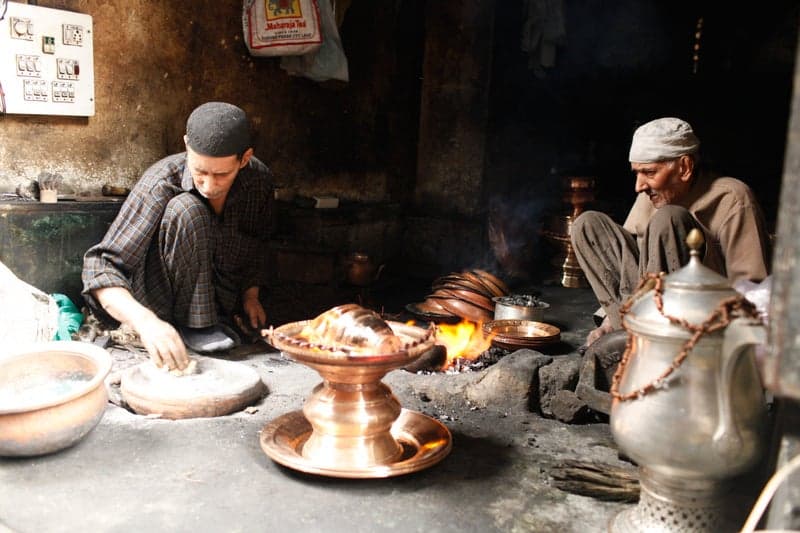 Coppersmiths in Kashmir