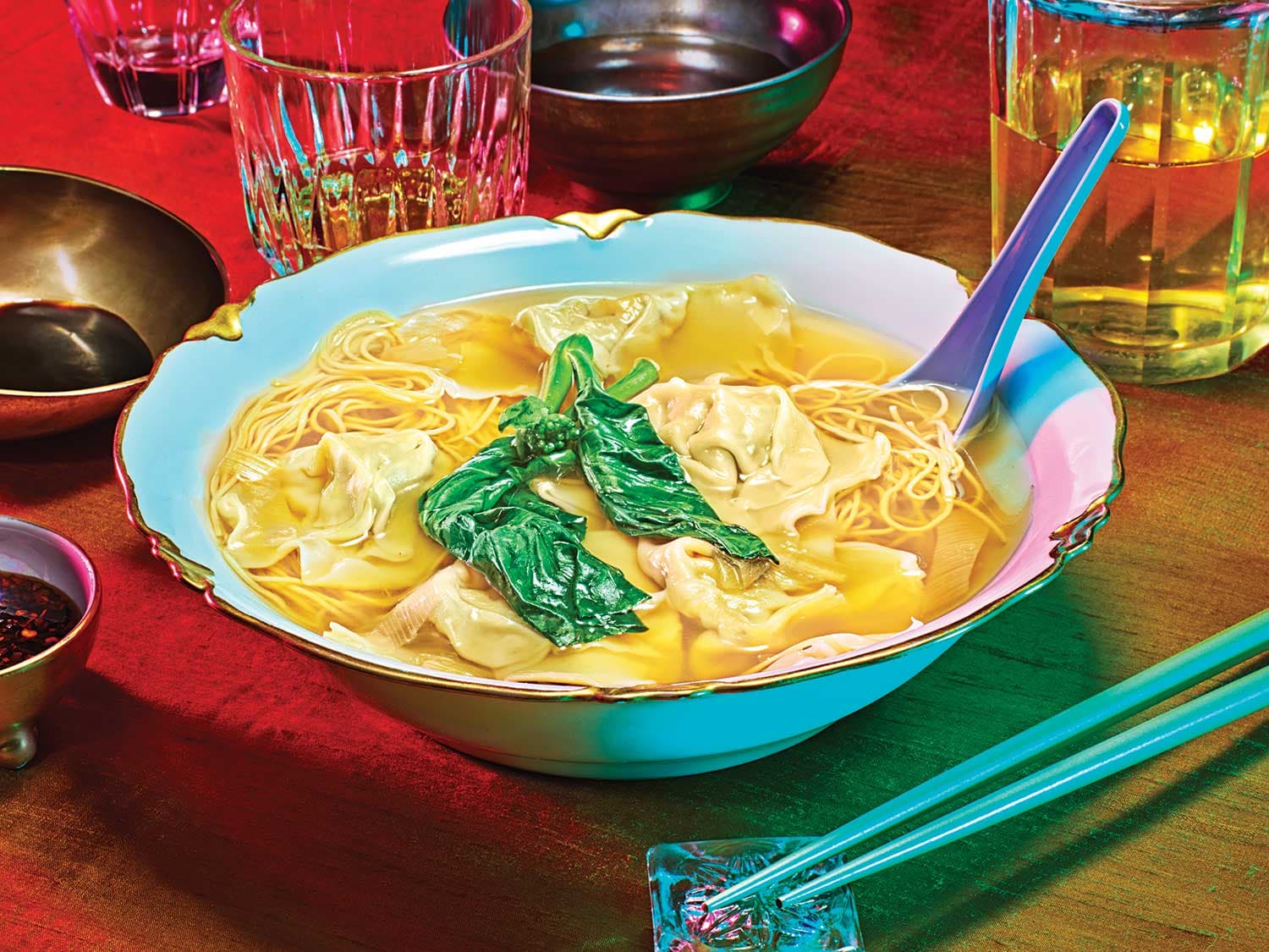 wonton noodle soup