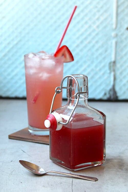 Chile-Spiced Strawberry Syrup