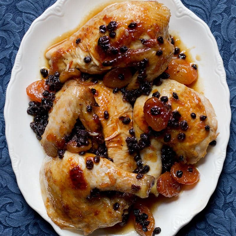Apricot and Currant Chicken