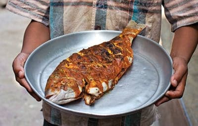 Samaki Wa Kupaka (Swahili-Style Grilled Fish with Tamarind)
