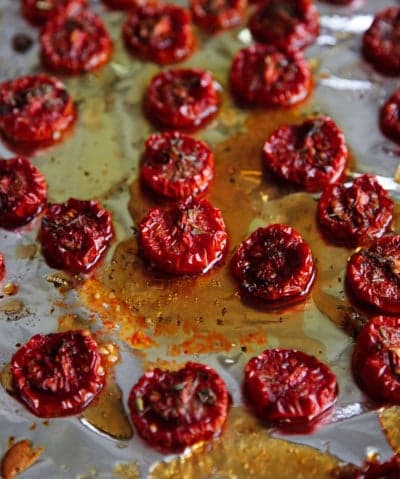 Maple-Syrup Roasted Tomatoes