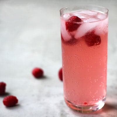 Raspberry-Rose Collins