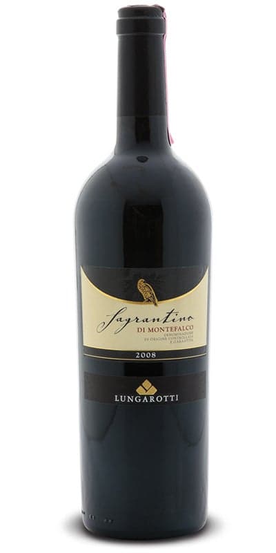 tasting notes, sagrantino wine, wines to buy, Lungarotti Sagrantino 2008