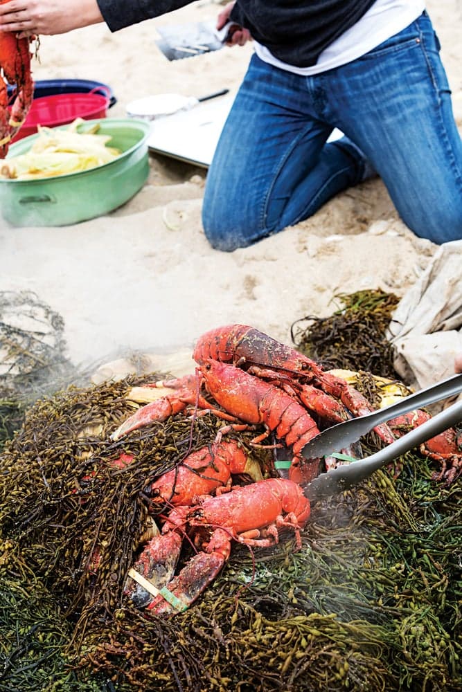 clambake, tools, kitchen, techniques, how-to, seafood, beach