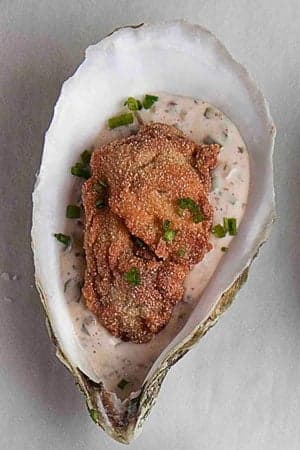 Fried Oysters with Spicy Remoulade