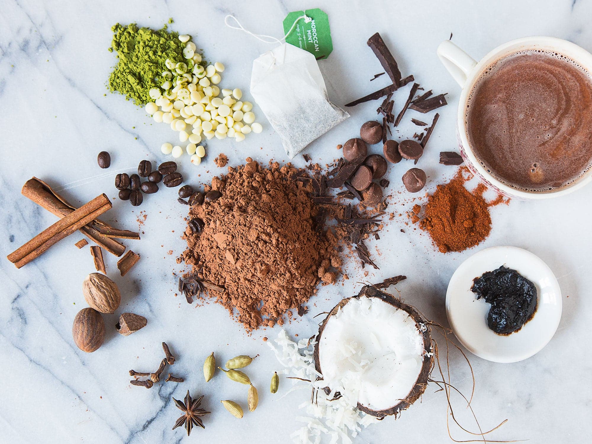 Hot Chocolate ingredients