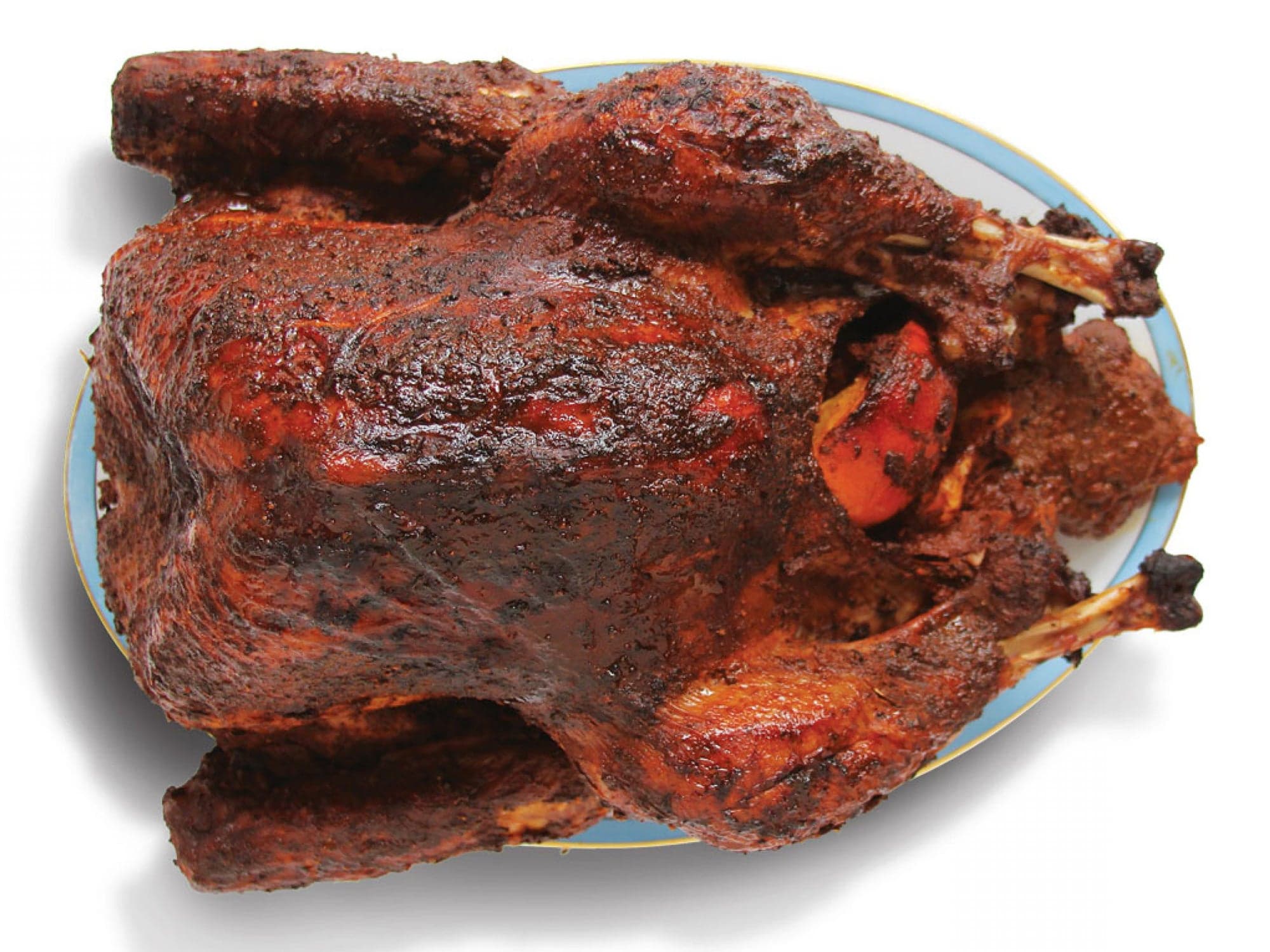 Roasted Turkey with Achiote–Citrus Marinade