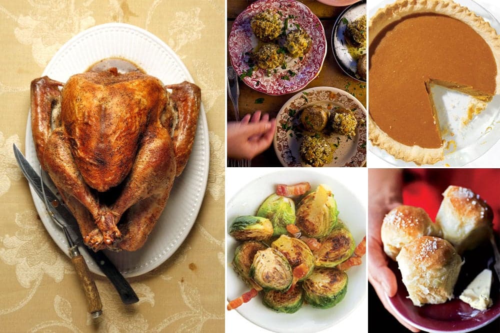 A Traditional New-England Thanksgiving Menu