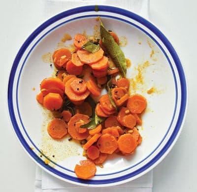 Indian-Style Carrots With Mustard Seeds