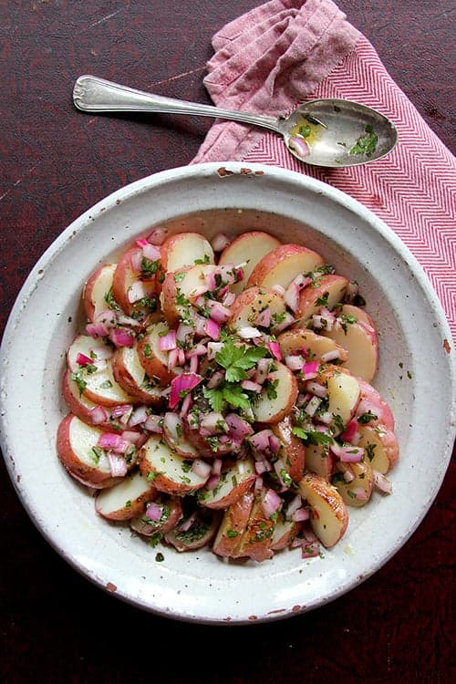 Warm Red Potato Salad