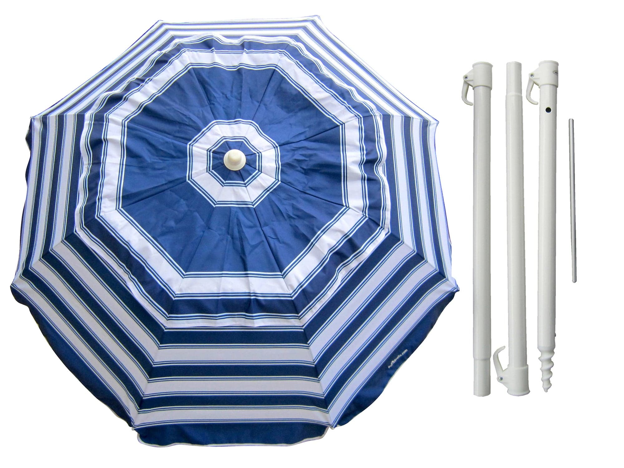 PortaBrella portable beach umbrella self-anchoring
