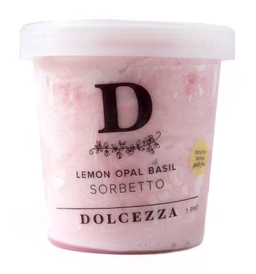 Dolcezza Lemon Opal Basil Sorbetto