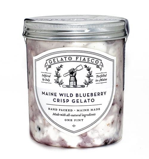 Maine Wild Blueberry Crisp