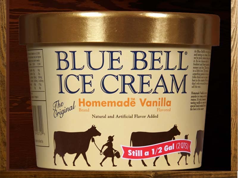 Blue Bell Homemade Vanilla