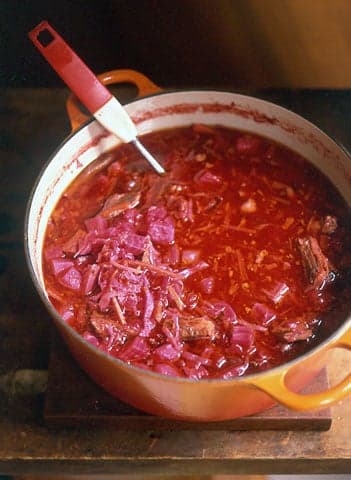Ukraine-Style Beet Soup