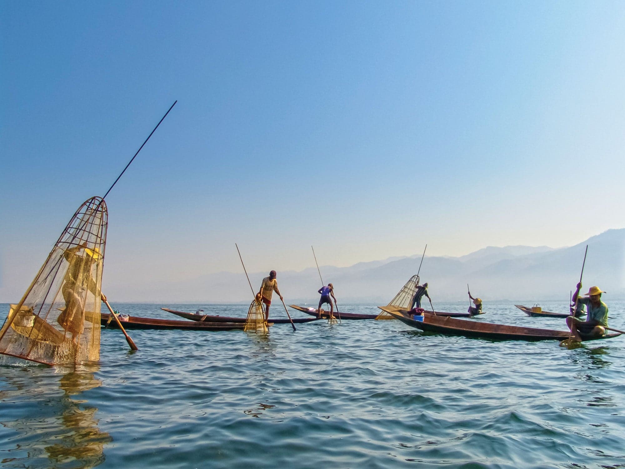 Inle Lake; Myanmar