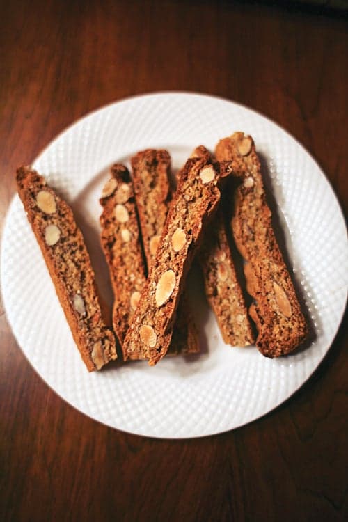 Toasted Almond Biscotti