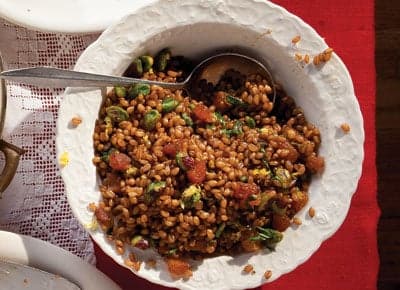 Wheat Berry Pilaf