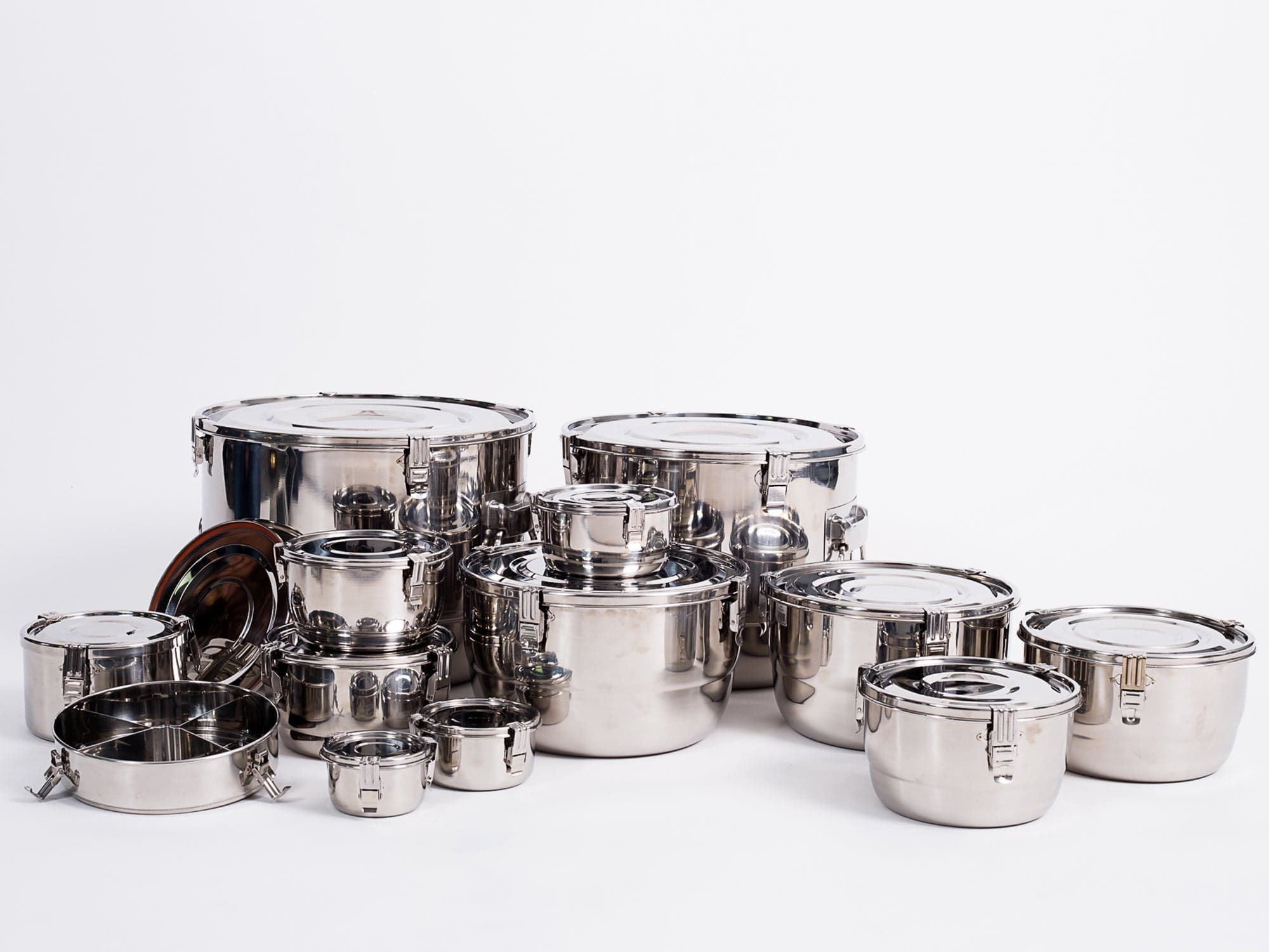 airtight stainless steel food containers