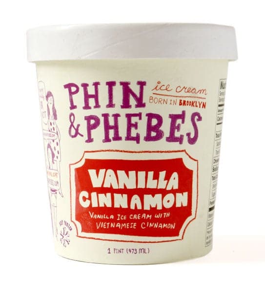 Phin & Phebes Vanilla Cinnamon Ice Cream