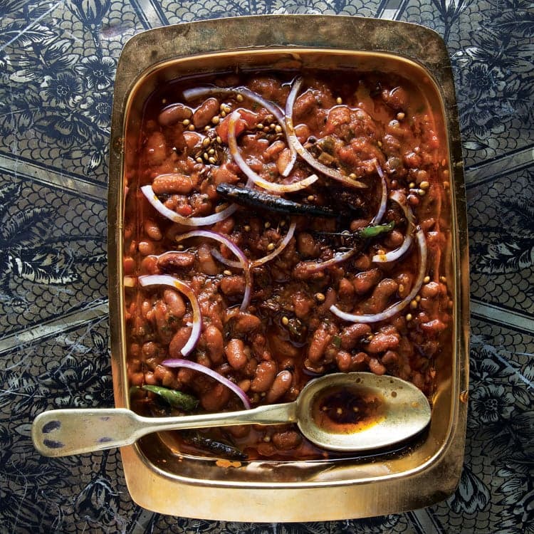 North Indian Kidney Bean Masala Stew