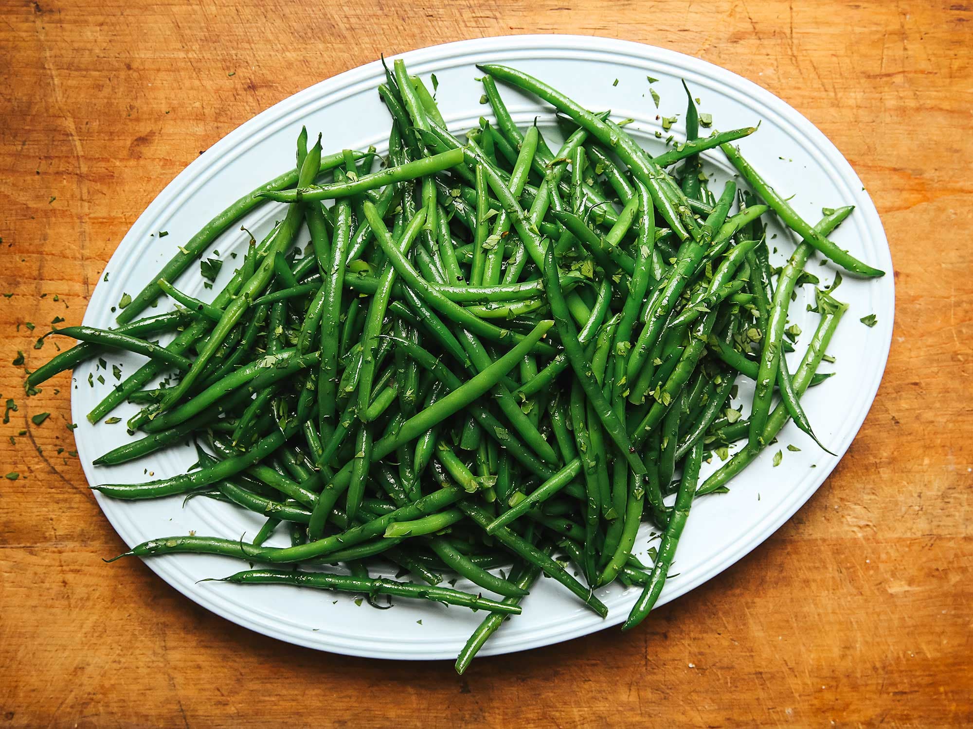 Herbed Hericots Verts