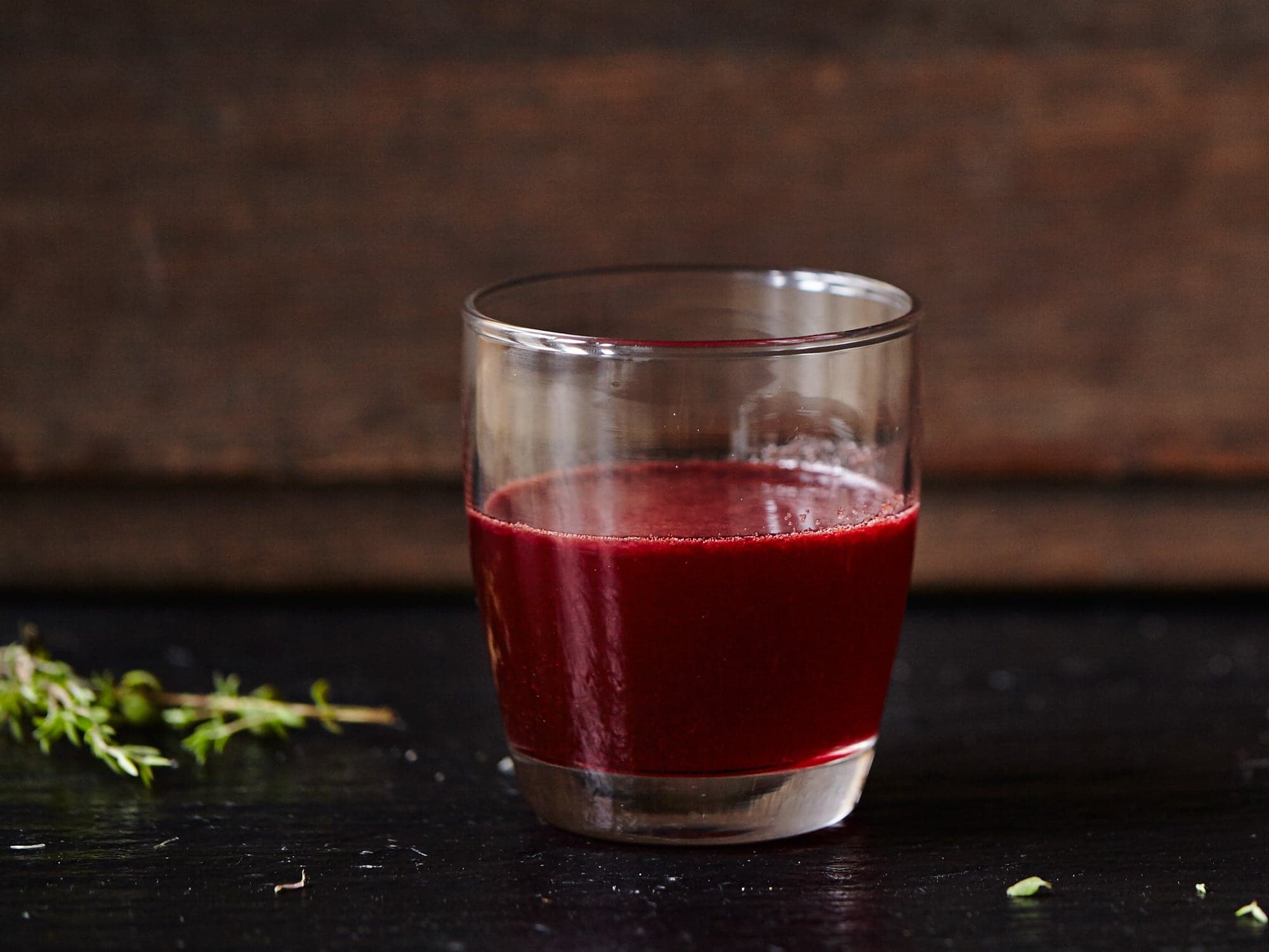 Thyme To Beet It with Beet Syrup