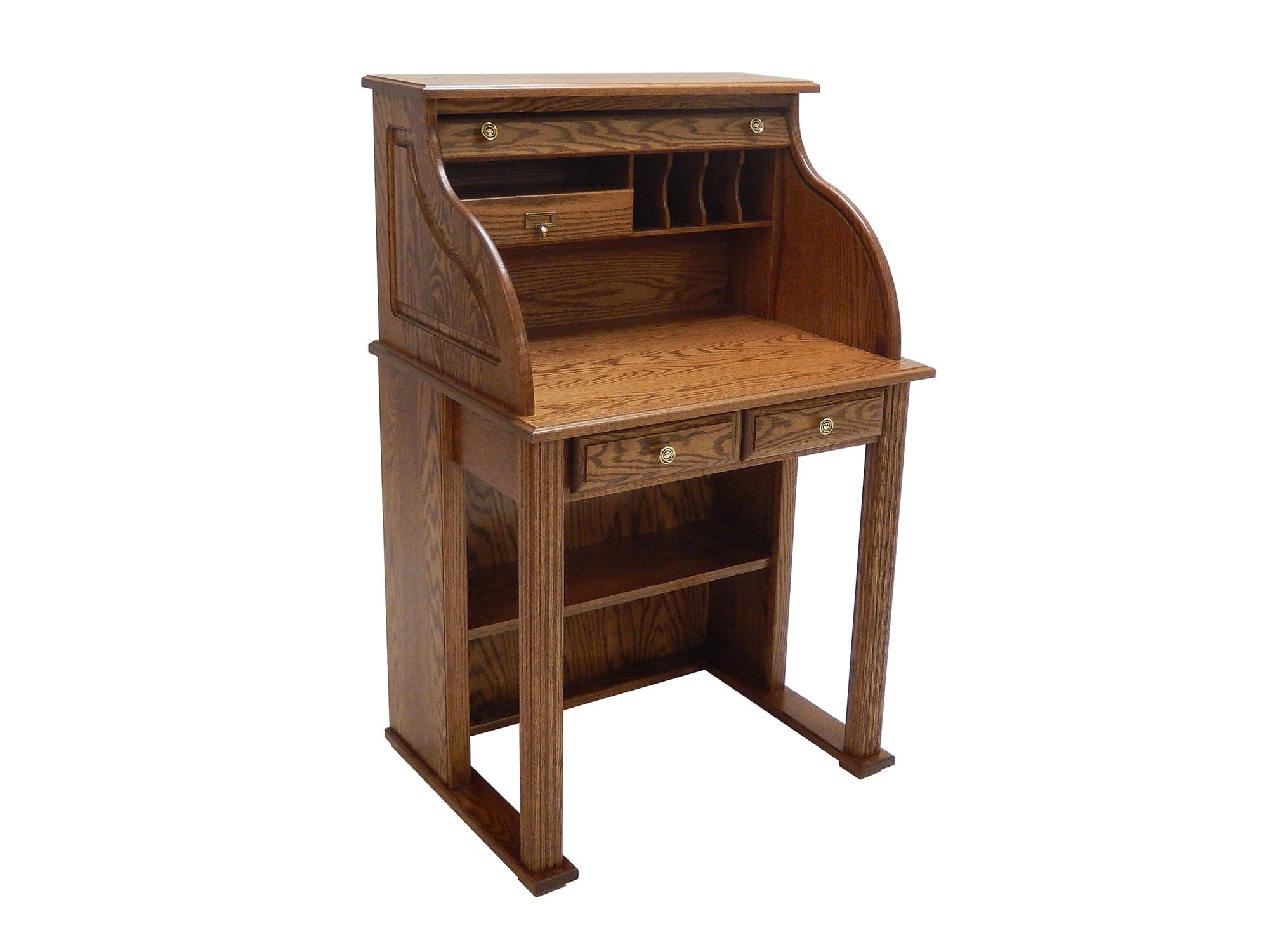 Vintage Oak Scholar's Desk