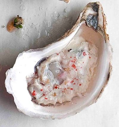 Highland Oysters Mignonette