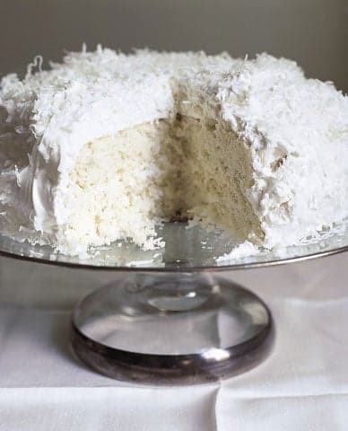 Ono Coconut Cake with Coconut Frosting