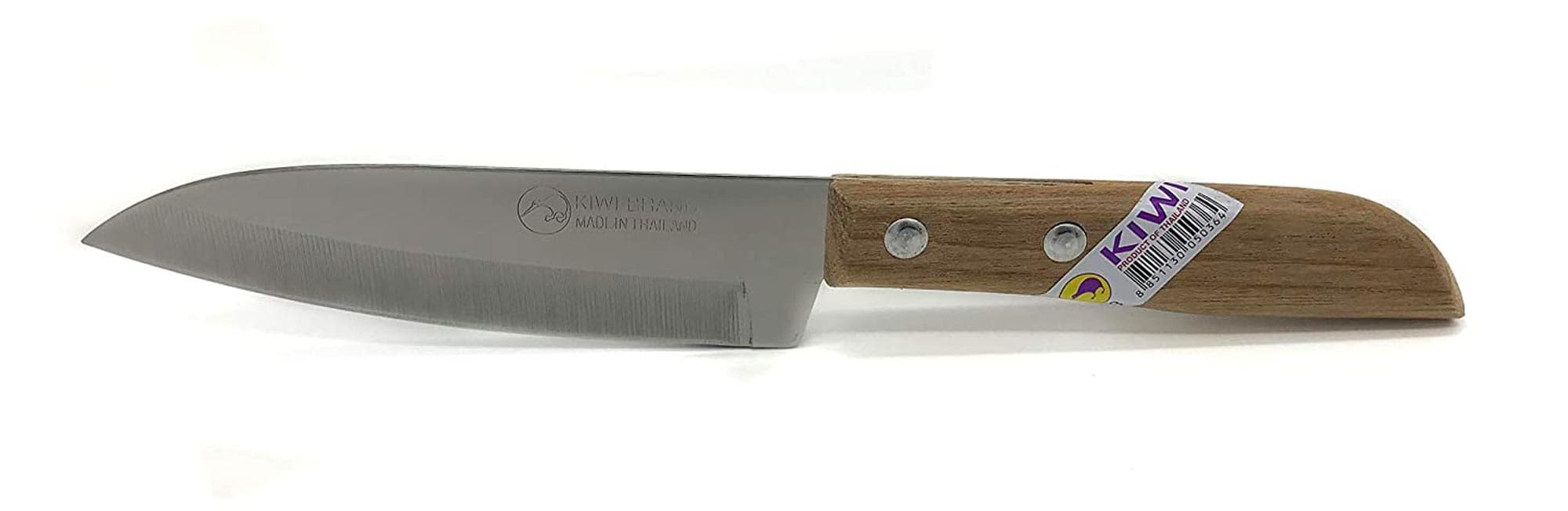 KIWI 4" Sharp Pairing Knife, with wood Handle # 503