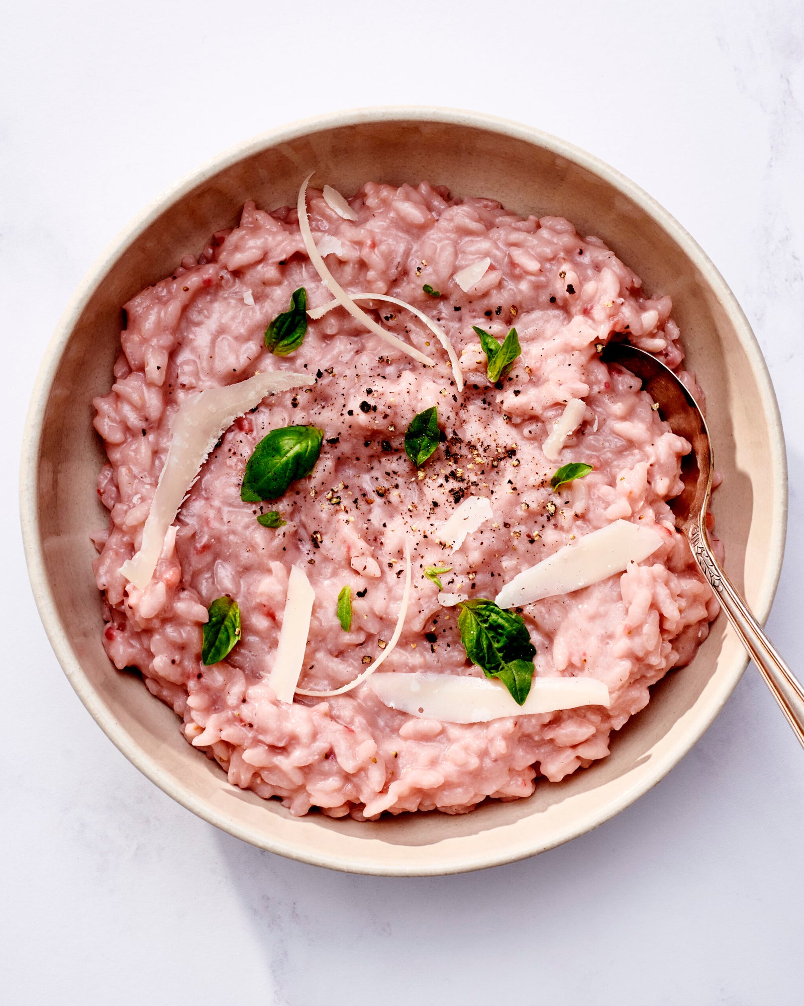 image of Strawberry Risotto recipe by Saveur