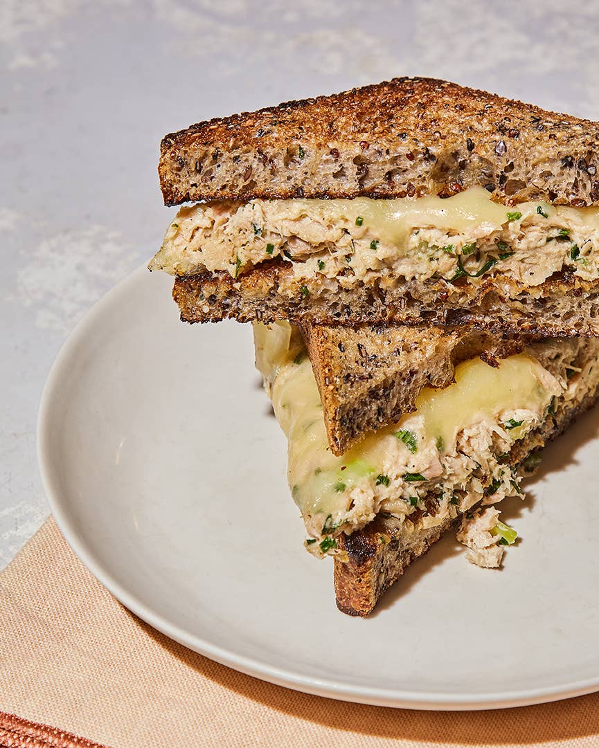 Tuna Melt Sandwich Tuna Melt Sandwich